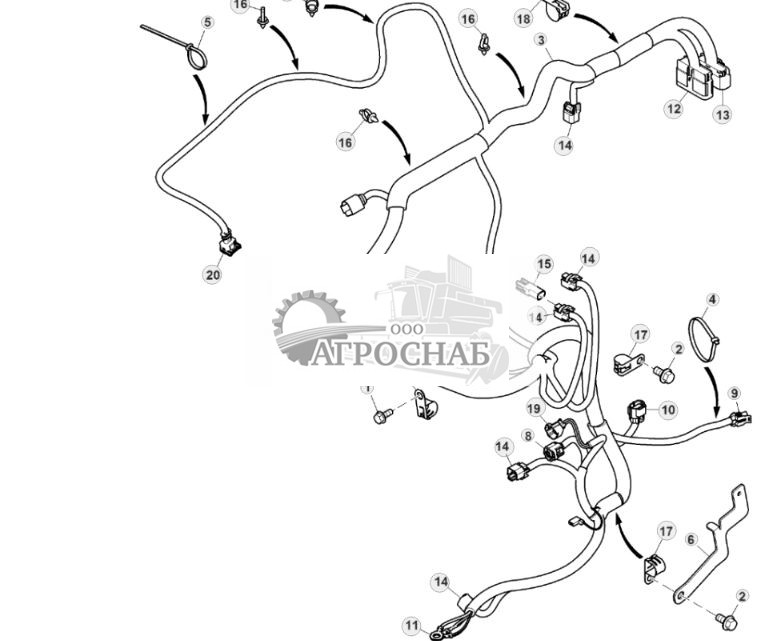 Жгут проводки двигателя - ST305120 247.jpg
